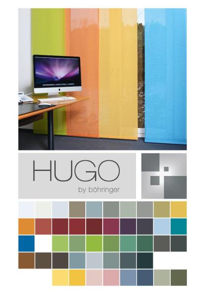 Hugo Schiebevorhang in vielen Farben